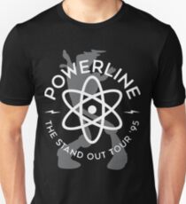 Powerline (white & Grey) Unisex T-Shirt