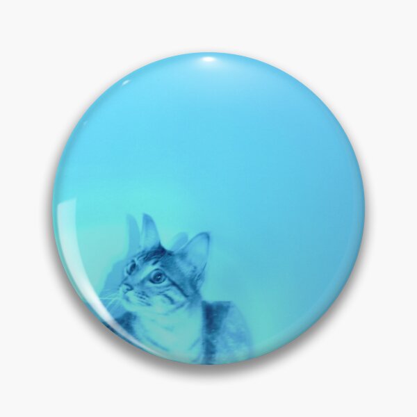 Item preview, Cat blue  designed and sold by gisis777.