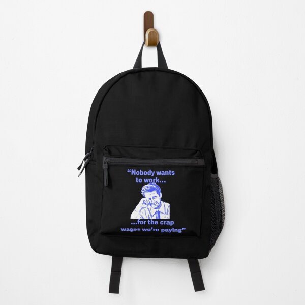 Item preview, Nobody wants to work for the crap wages we're paying (crying business man lol) designed and sold by Signs for Dark Times.