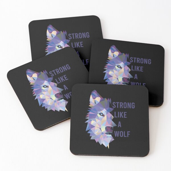 Item preview, Be Strong as a Wolf designed and sold by Wanc Designs.