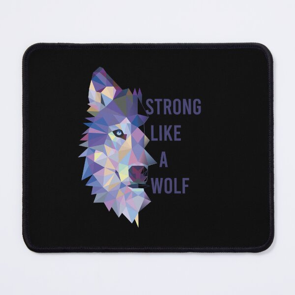 Item preview, Be Strong as a Wolf designed and sold by Wanc Designs.