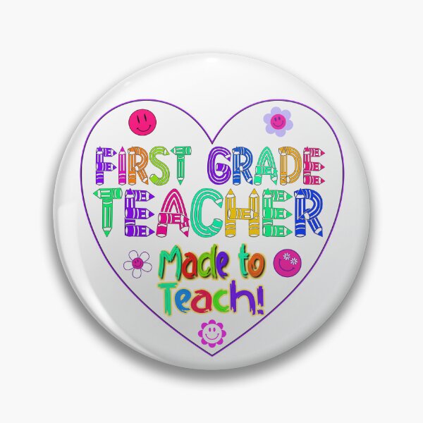 Item preview, First Grade Teacher Made to Teach Born Educator designed and sold by captainpeter.
