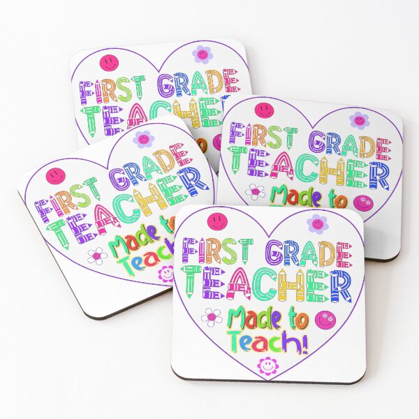 Item preview, First Grade Teacher Made to Teach Born Educator designed and sold by captainpeter.