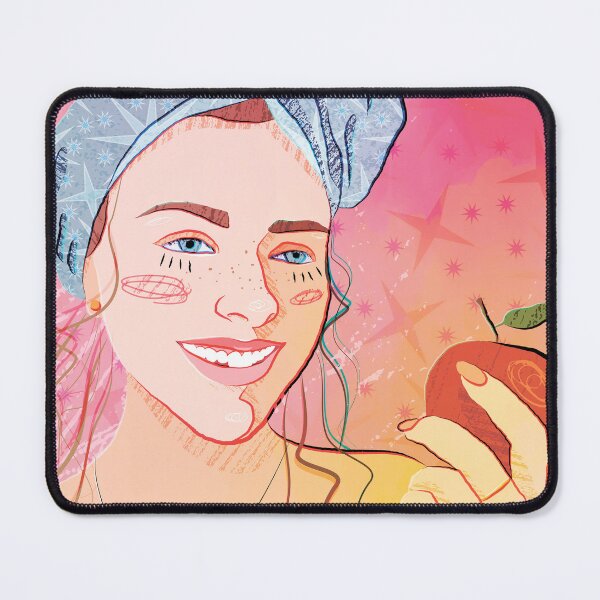 Item preview, a cute girl in a bath towel designed and sold by Kosinskaya.