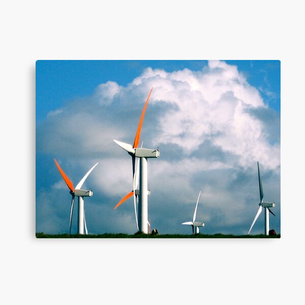 Big Island Windpower Canvas Print