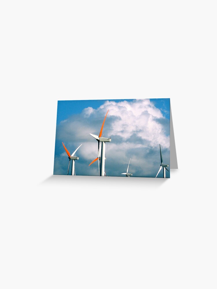 Thumbnail 1 of 2, Greeting Card, Big Island Windpower designed and sold by alvinsan9.