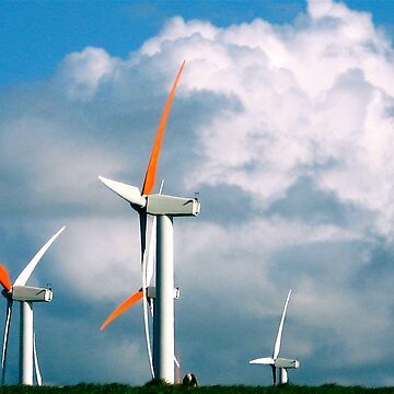 Artwork thumbnail, Big Island Windpower by Alvin C Whaley