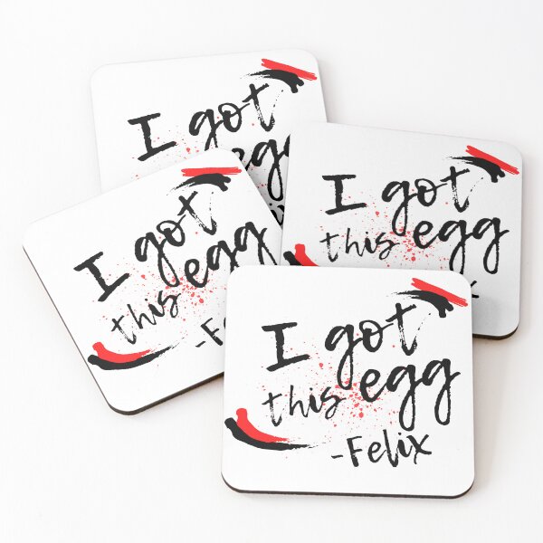Item preview, I got this egg, felix meme, felix quote, SKZ designed and sold by Persephone & Co..