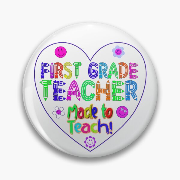 Item preview, First Grade Teacher Made to Teach Born Educator designed and sold by captainpeter.