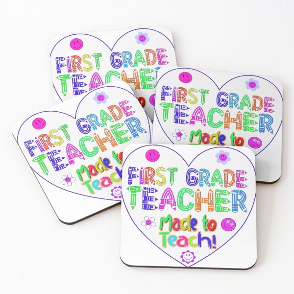 Item preview, First Grade Teacher Made to Teach Born Educator designed and sold by captainpeter.