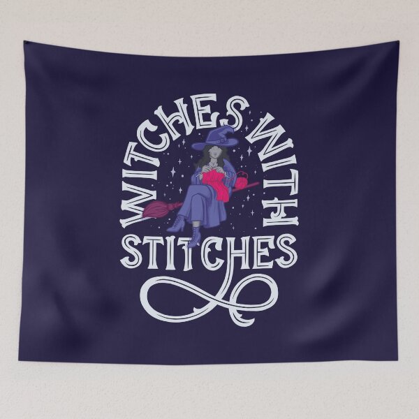 Item preview, Witches With Stitches designed and sold by polliadesign.