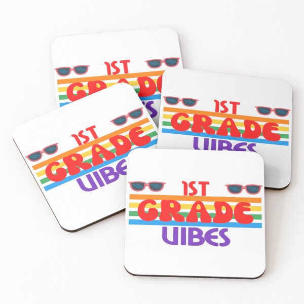Item preview, First Grade Vibes Only, Back To School, Rainbow designed and sold by ImaginedCo.
