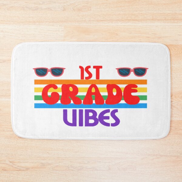 Item preview, First Grade Vibes Only, Back To School, Rainbow designed and sold by ImaginedCo.