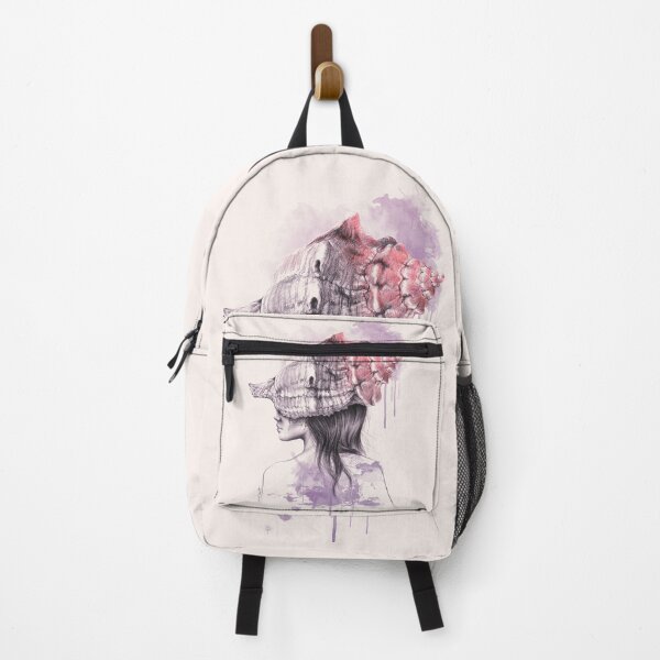 Item preview, Inside my shell | Girl with seashell Surreal art designed and sold by edrawings38.
