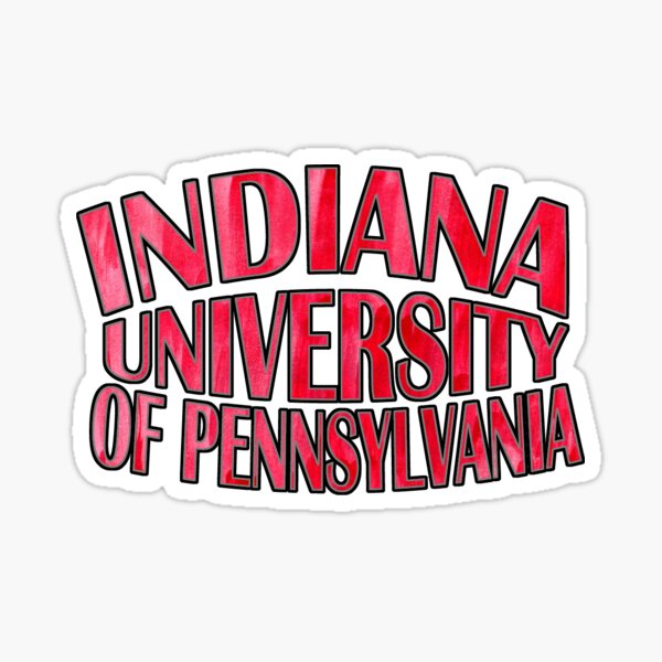 Iup Stickers Redbubble