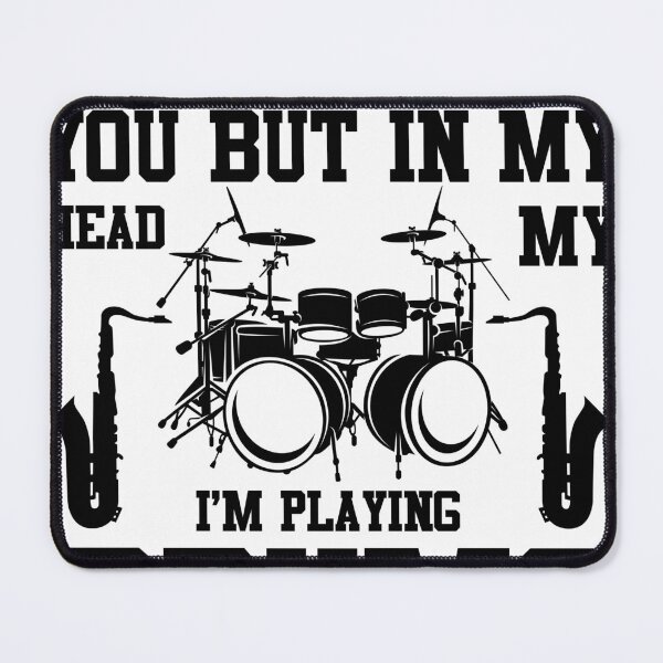 Item preview, Itmight look like im listening to you but in my head i'am playing drums designed and sold by Puppy Paws.