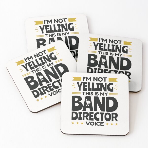 Item preview, I'm Not Yelling This Is My Band Director Voice designed and sold by jaygo.
