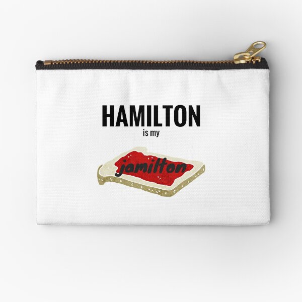 GJTIM Hamilton Gift Broadway Musical Theatre Makeup Bag Accessory Zipper  Pouch for Fans (Hamilton Musical Makeup)