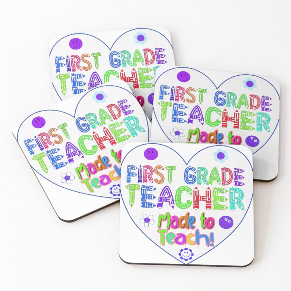 Item preview, First Grade Teacher Made to Teach Born Educator designed and sold by captainpeter.