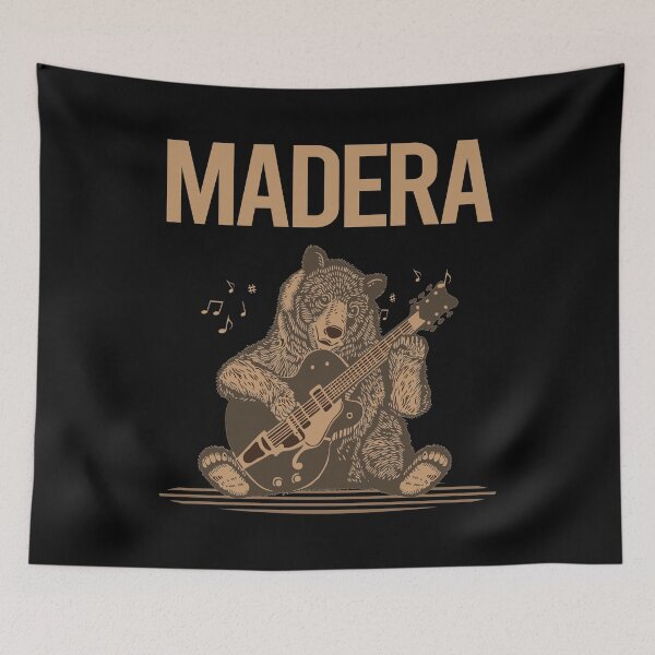 Item preview, Bear With Guitar Madera designed and sold by hurseslossb.