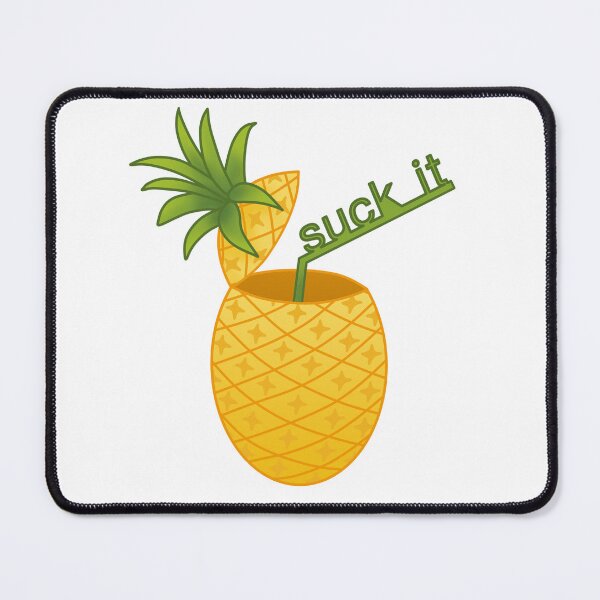 Item preview, Psych - Suck It Pineapple Sticker designed and sold by like-islands.