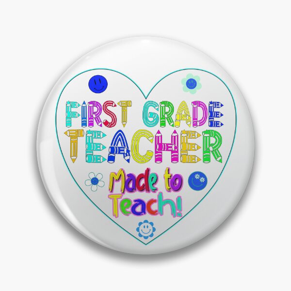 Item preview, First Grade Teacher Made to Teach Born Educator designed and sold by captainpeter.