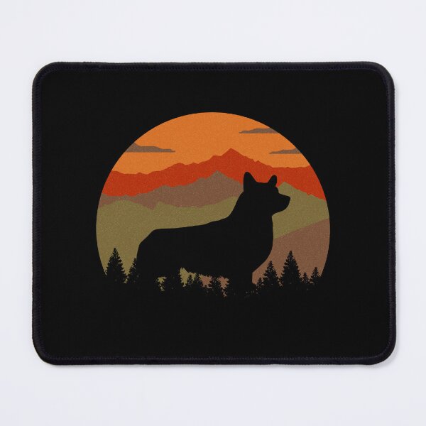 Item preview, Vintage Country Rugged Sky Corgi Dog Gift designed and sold by Guarddogdrive.