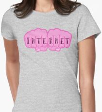 Internet Women's Fitted T-Shirt