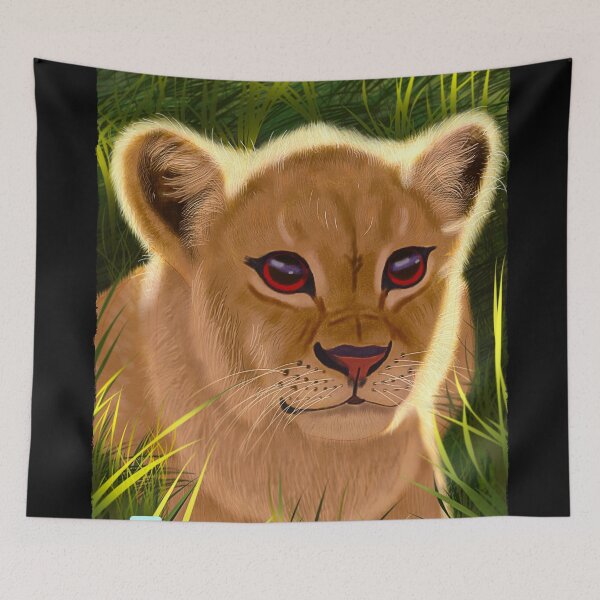 Item preview, Lion Cub - Black designed and sold by ThorReyes.