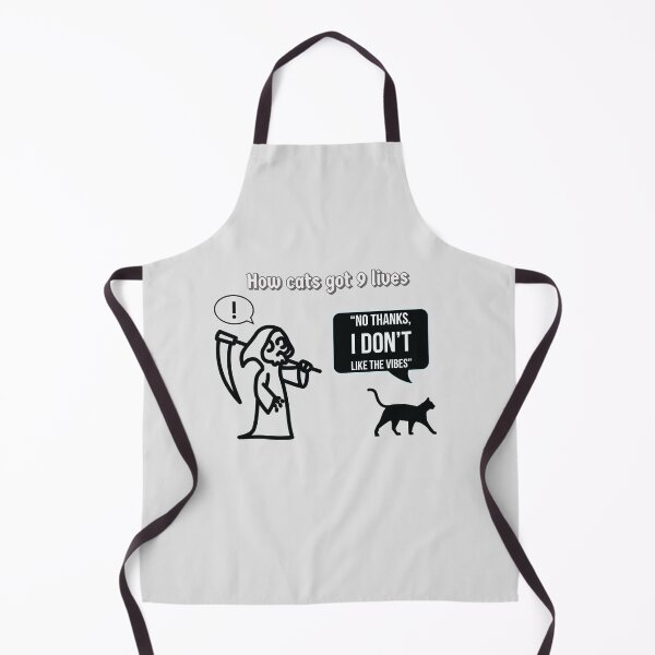 Item preview, How cats got 9 lives (black & white) designed and sold by bewareofpossum.