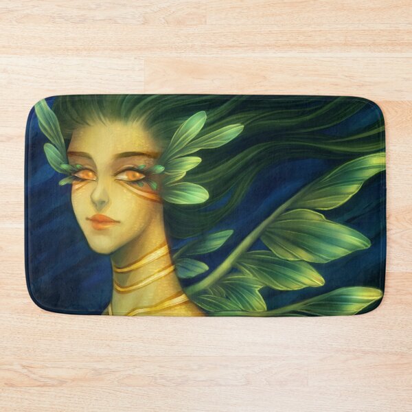 Item preview, Seadragon Mermaid Portrait designed and sold by dawnshue.