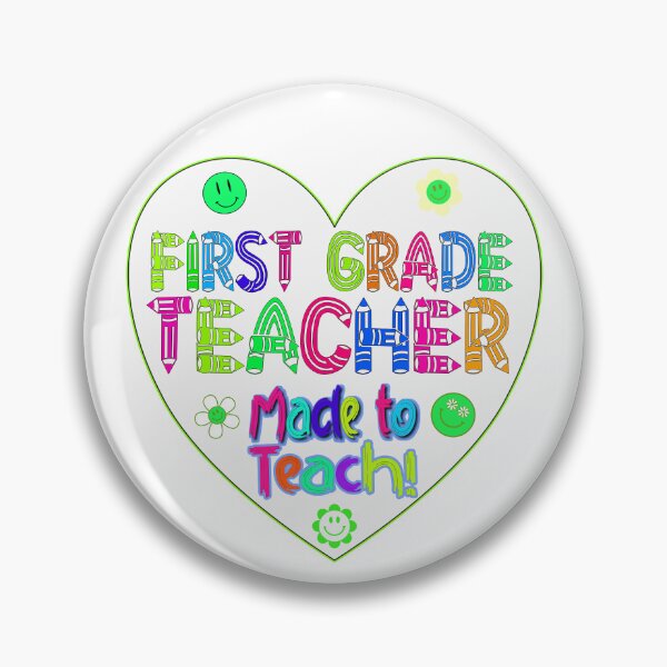 Item preview, First Grade Teacher Made to Teach Born Educator designed and sold by captainpeter.