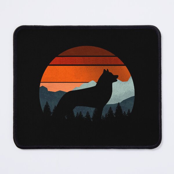 Item preview, Vintage Country Rugged Sky Husky Dog Gift  designed and sold by Guarddogdrive.