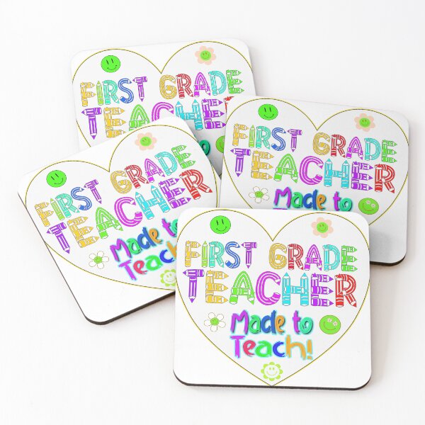 Item preview, First Grade Teacher Made to Teach Born Educator designed and sold by captainpeter.