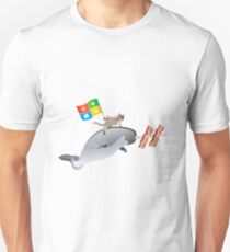 Ninja Cat Narwhal Unisex T-Shirt