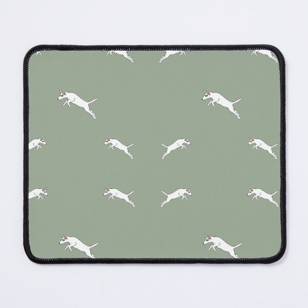 Item preview, Jumping Jack Russell Dogs Green designed and sold by MLTDesignLab.