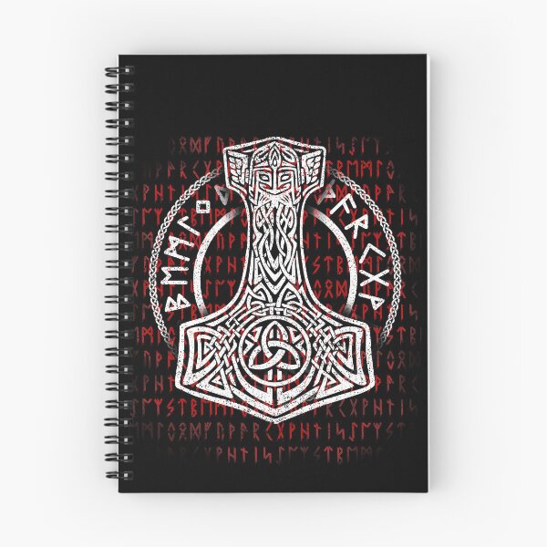 Item preview, Viking Runes, Hammer Thor Medieval Viking Symbol designed and sold by aronia.