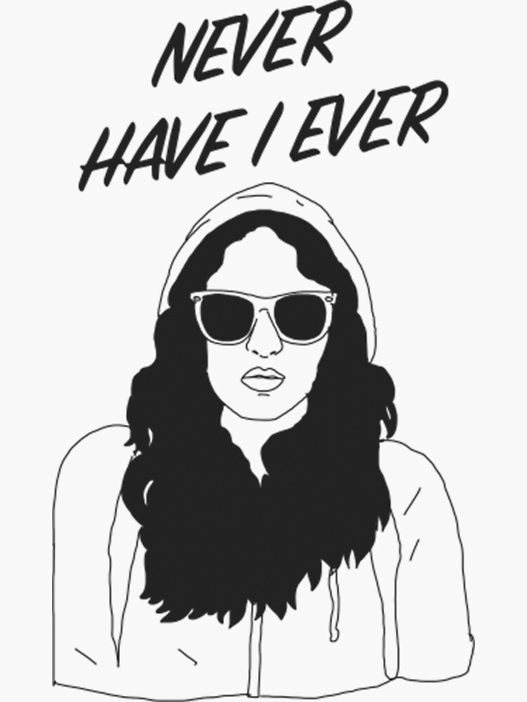 "Never Have I Ever" Sticker for Sale by boibaby122 Redbubble