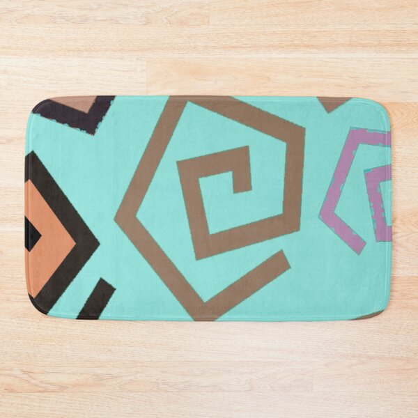 Item preview, Tiles - delicate Blue and Brown designed and sold by Peaceful Lotus Home Design.