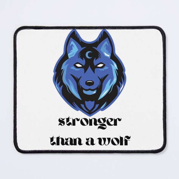 Item preview, be strong as a wolf designed and sold by Newfashiona.