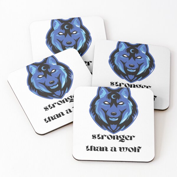 Item preview, be strong as a wolf designed and sold by Newfashiona.