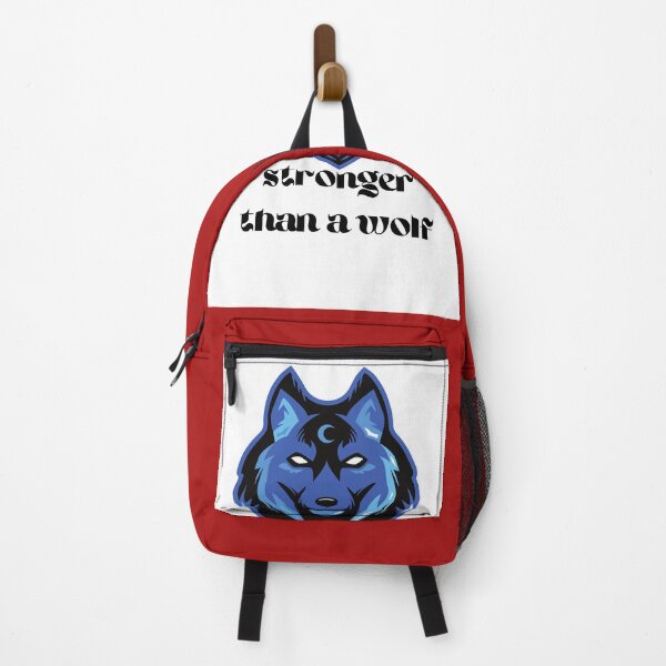 Item preview, be strong as a wolf designed and sold by Newfashiona.