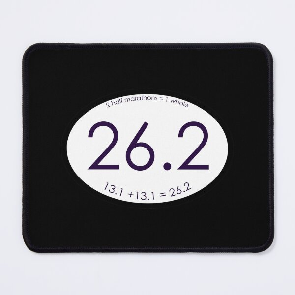 Item preview, 2 Half Marathons = 1 Whole Sticker designed and sold by wandarosiettng.