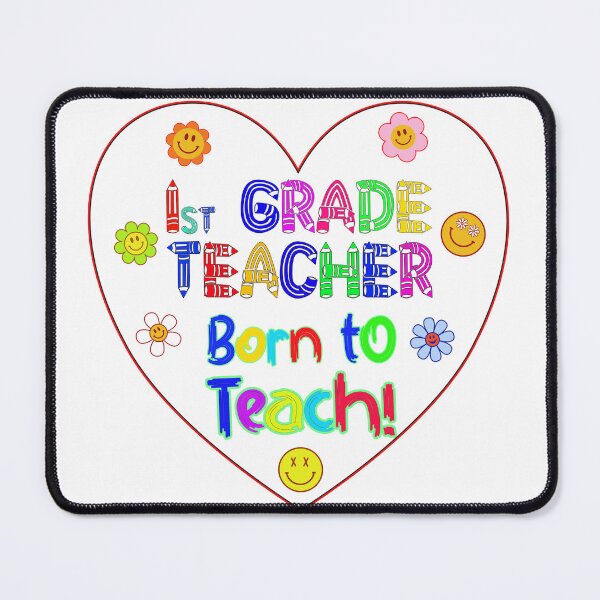 Item preview, First Grade Teacher Made to Teach Born Educator designed and sold by captainpeter.