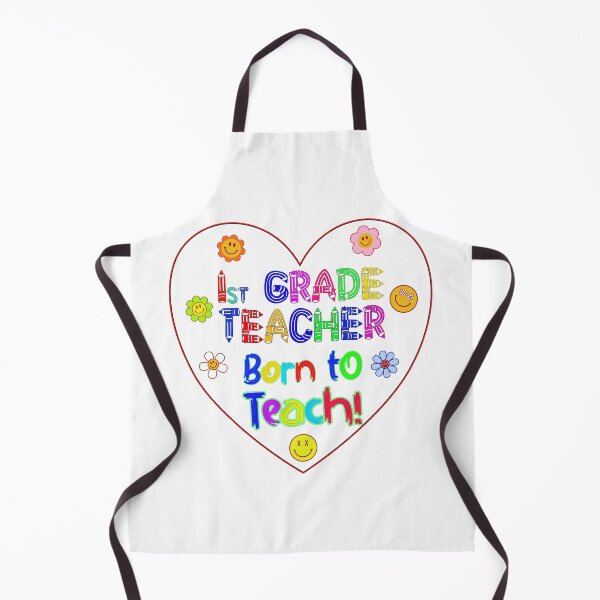 Item preview, First Grade Teacher Made to Teach Born Educator designed and sold by captainpeter.