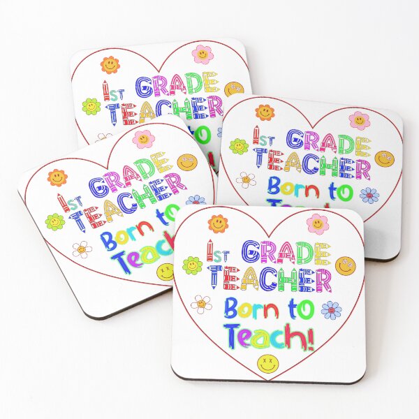 Item preview, First Grade Teacher Made to Teach Born Educator designed and sold by captainpeter.