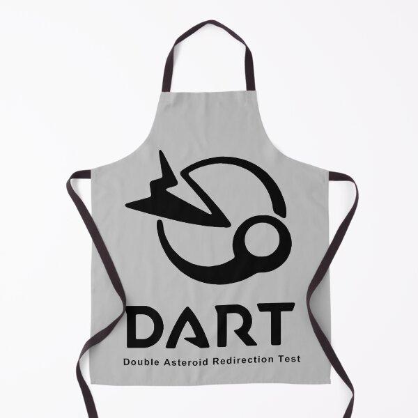 Item preview, NASA DART mission logo (black) designed and sold by SolidEarthArt.