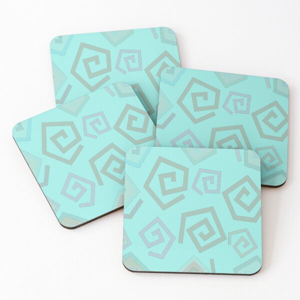 Item preview, Tiles - Caribbean Blue designed and sold by Peaceful Lotus Home Design.