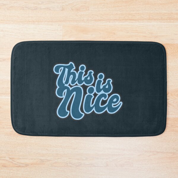 Item preview, This Is Nice - Blue designed and sold by Chubuter.