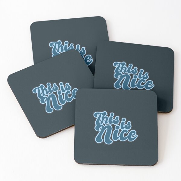 Item preview, This Is Nice - Blue designed and sold by Chubuter.
